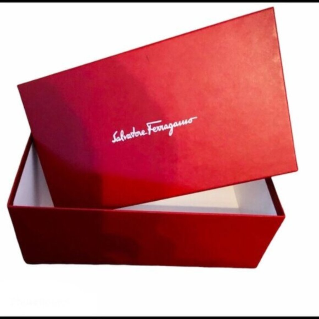 Ferragamo Empty Box Shoes Storage Replacement Gift